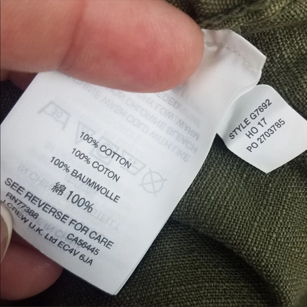 J Crew Foundry Wide Leg Cargo Pants - Picture 4 of 7